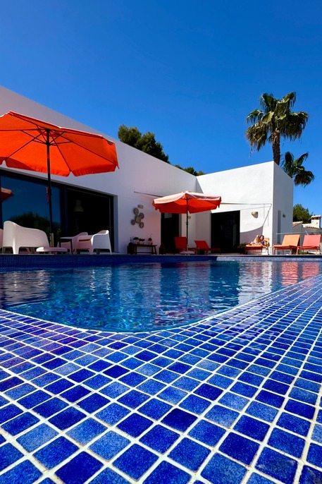 Casa Épica zwembad zicht