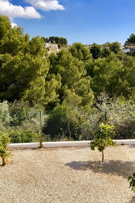 Casa Épica tuin zicht